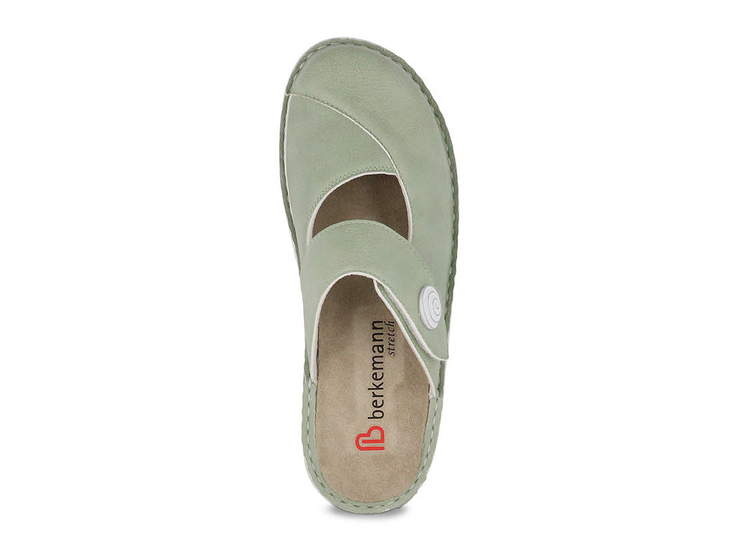 1 Berkemann-BERKOFLEX-Women-Velcro-Stretch-Clogs-Heliane-pastel-green #farbe_Green