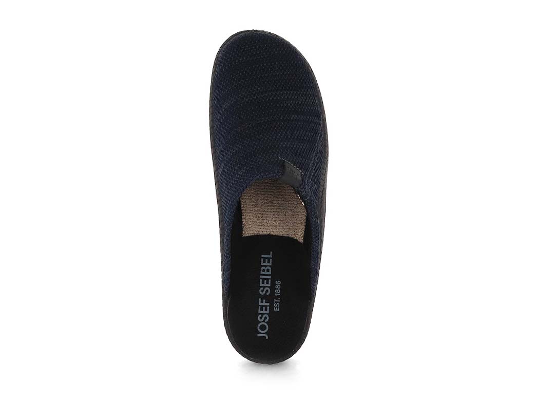 Westland Monaco 03 Men's Nappa Leather Slippers, Ocean, top view