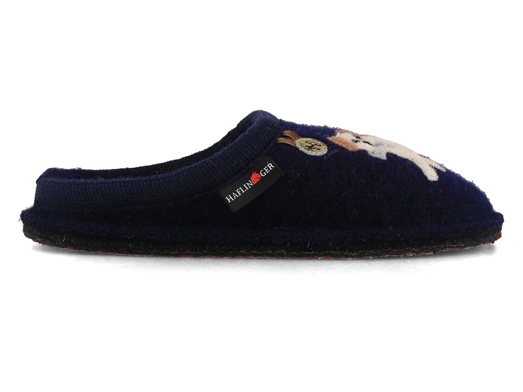 1 HAFLINGER-Women-Boiled-Wool-Slippers-Flair-Fido-dark-blue #farbe_Blue