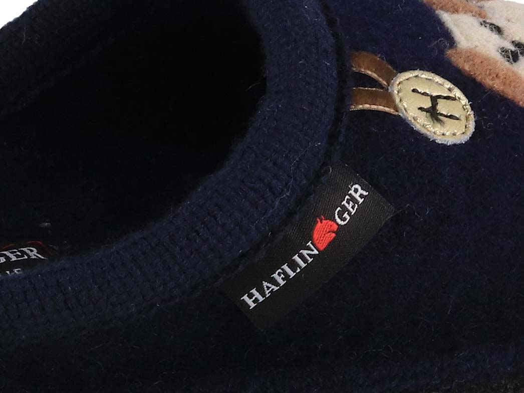 1 HAFLINGER-Women-Boiled-Wool-Slippers-Flair-Fido-dark-blue #farbe_Blue