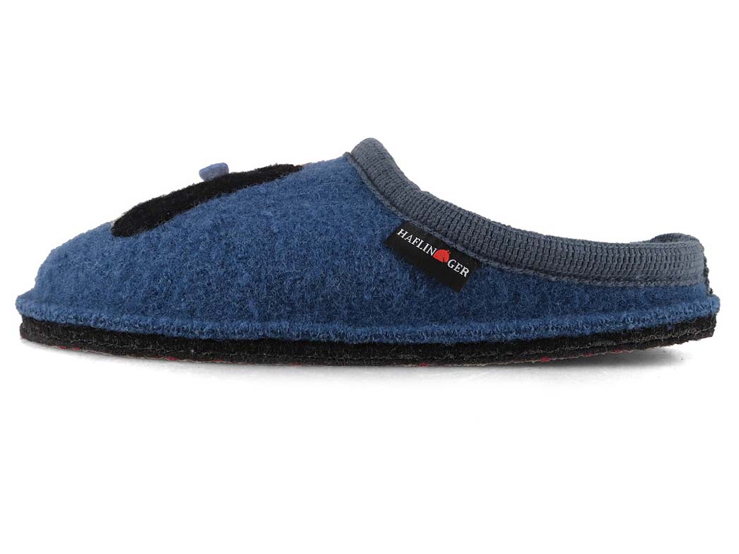 1 HAFLINGER-Women-Boiled-Wool-Slippers-Flair-Pingu-blue #farbe_Blue