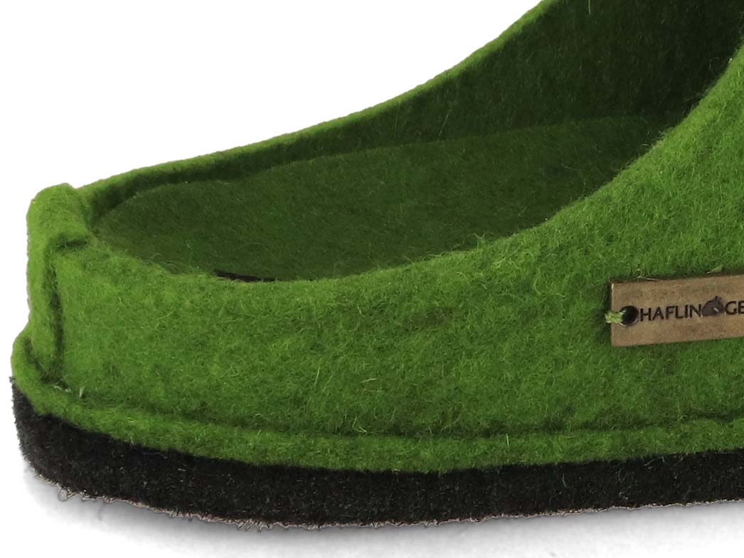 1 HAFLINGER-Men-Women-Felt-Slippers-Flair-Crossroad-green #farbe_Green