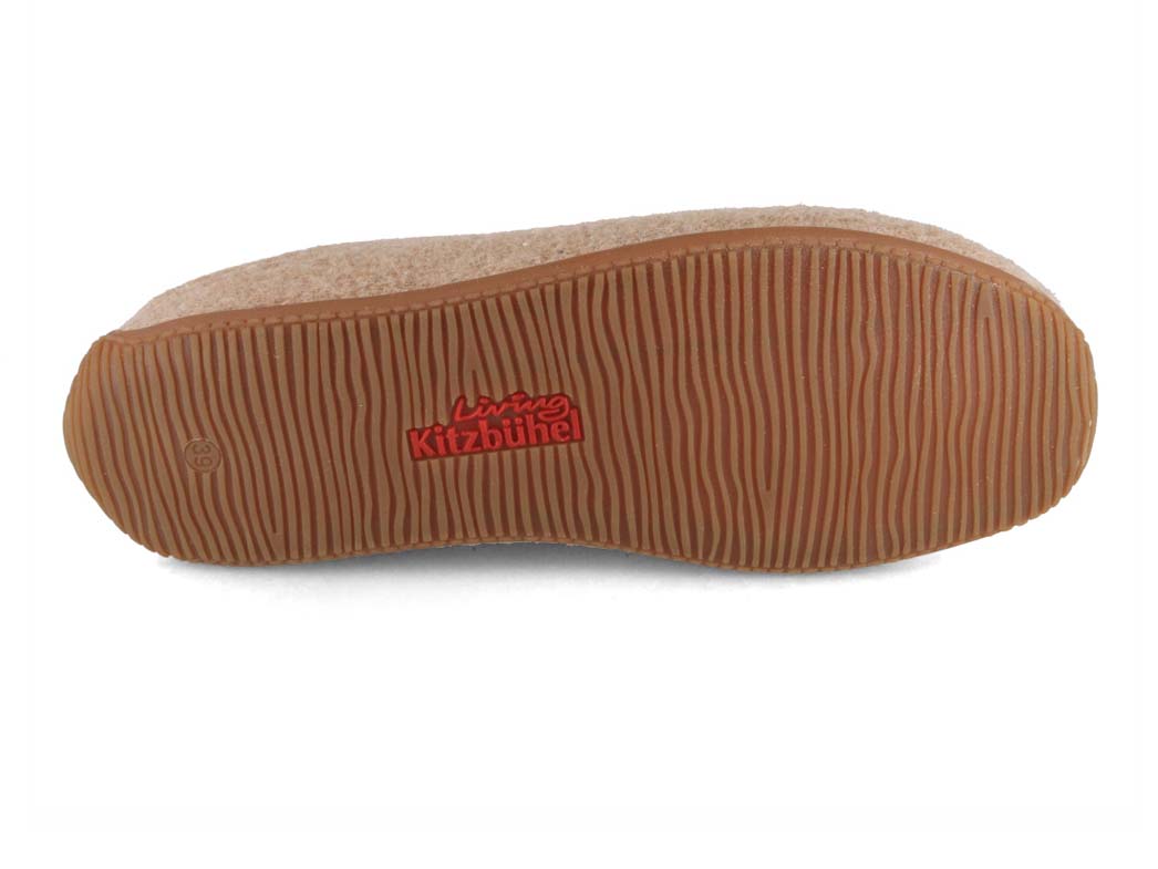 1 Living-Kitzbhel-Women-Felt-Slippers-Swiss-cross-natural #farbe_Beige