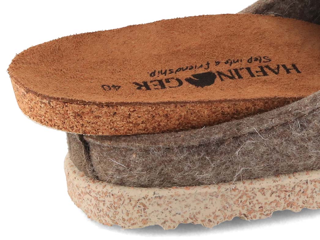 1 HAFLINGER-Women-Men-Felt-Slippers-Manhattan-turf #farbe_Beige