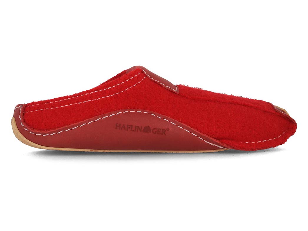 1 HAFLINGER-Women-Boiled-Wool-Slippers-Pocahontas-red #farbe_Red
