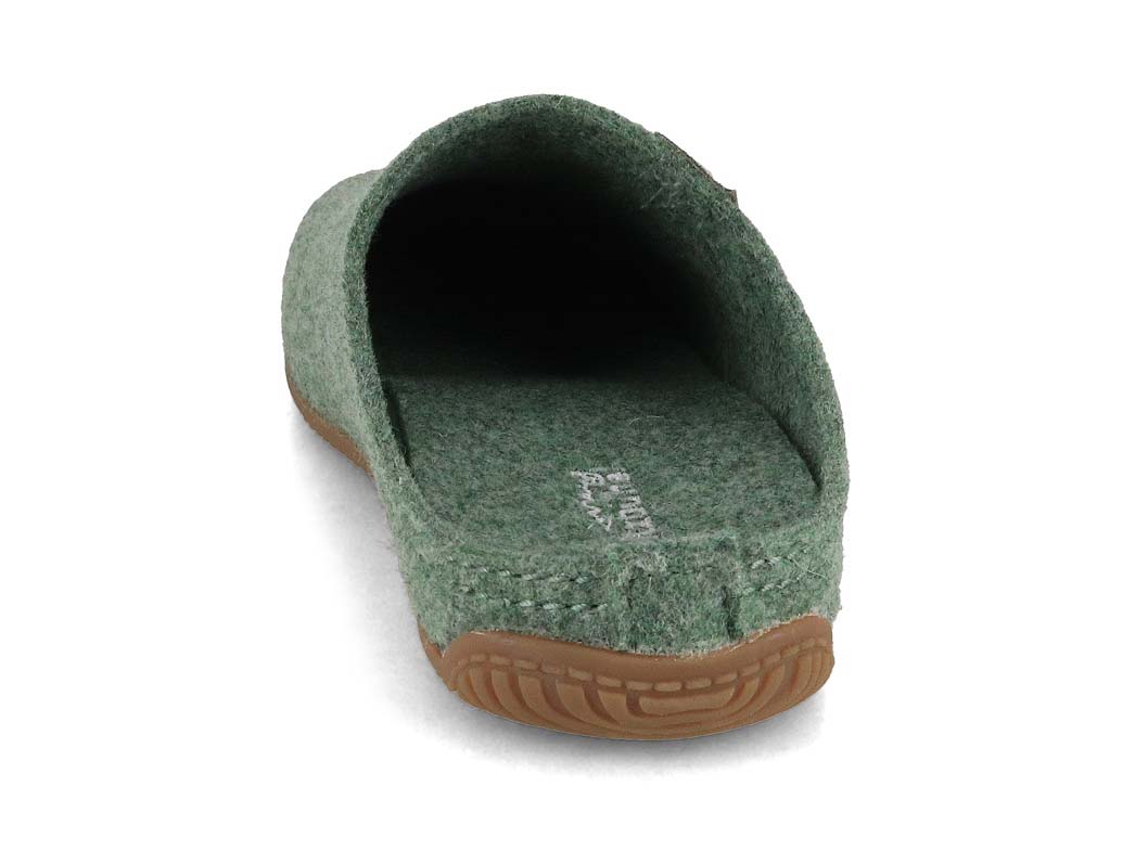 1 Living-Kitzbhel-Women-Men-Felt-Slippers-Swiss-Cross-forest #farbe_Green