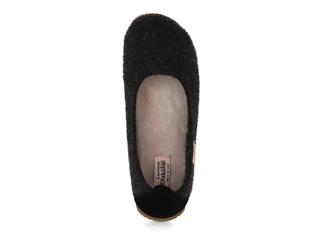 1 Living-Kitzbhel-Women-Pure-Wool-Ballerinas-uni-anthra #farbe_Anthra