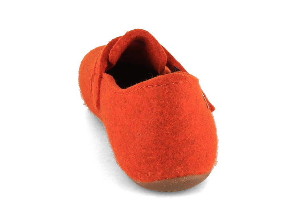 1 HAFLINGER-Unisex-closed-back-Slippers-Everest-Focus-rust #farbe_Orange