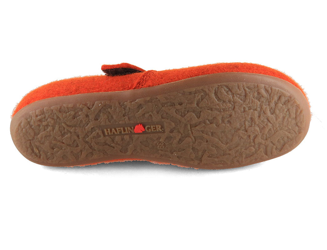 1 HAFLINGER-Unisex-closed-back-Slippers-Everest-Focus-rust #farbe_Orange