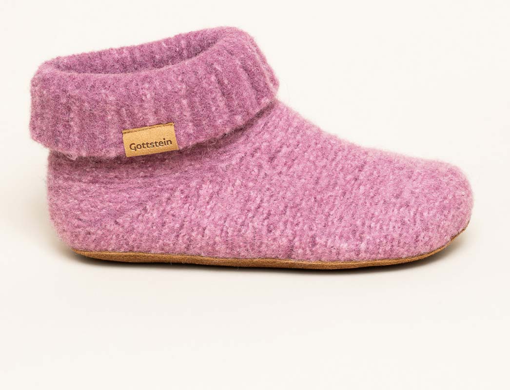 1 Gottstein-Women-3D-Knitting-Method-Knit-Boot-Slippers-Pastel-Pink #farbe_Rosa