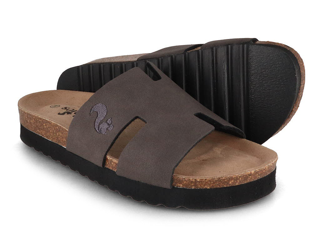1 Thies-Women-Eco-Bio-Platform-Pool-Sandals-charcoal #farbe_Gray