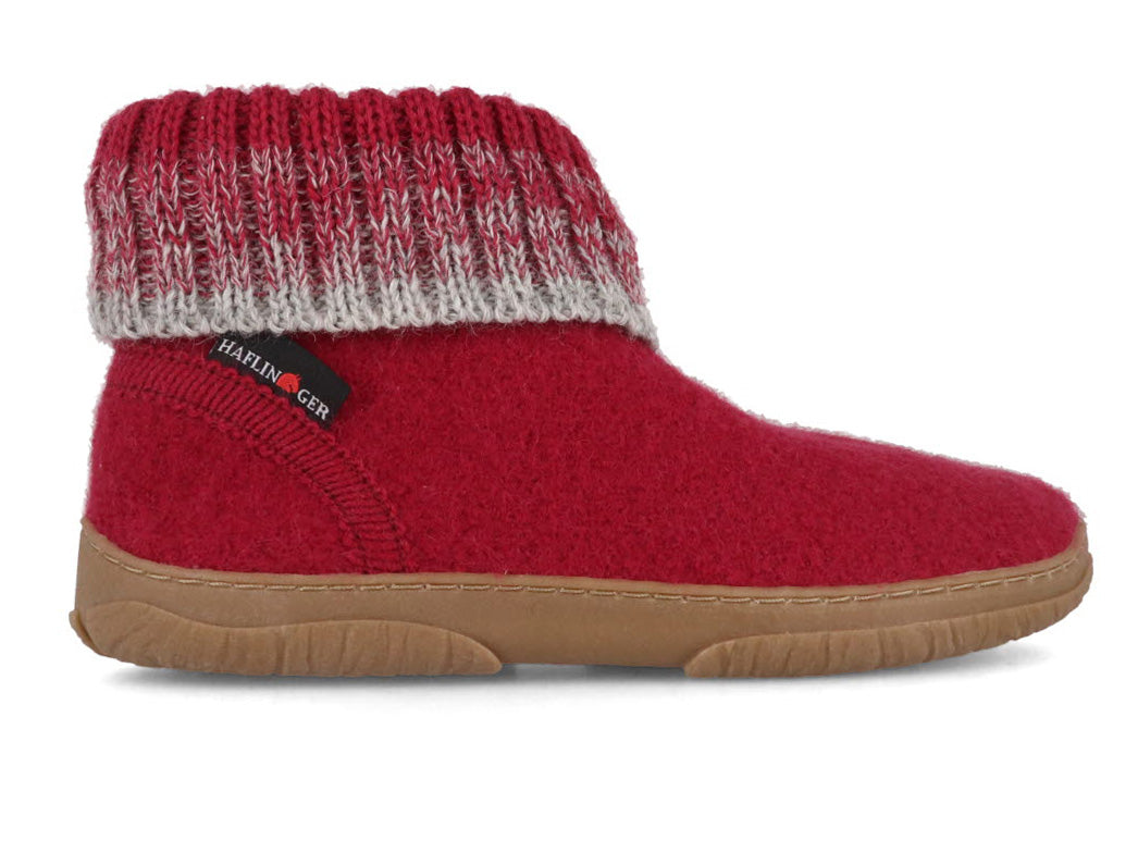 1 HAFLINGER-Boys-Girls-Slipper-Boots-Yuki-burgundy #farbe_Red