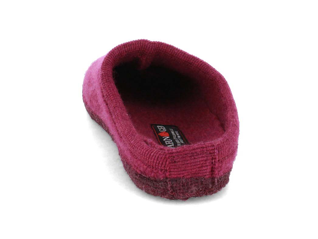 1 HAFLINGER-Men-Women-Felt-Slippers-Alaska-mulberry #farbe_Rosa