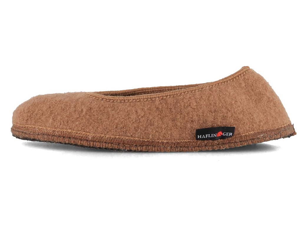 1 HAFLINGER-Women-Felt-Ballerina-Marina-camel #farbe_Brown