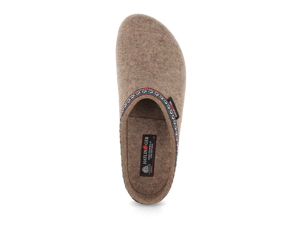 1 HAFLINGER-GZ-Clogs-Franzl-earth #farbe_Beige