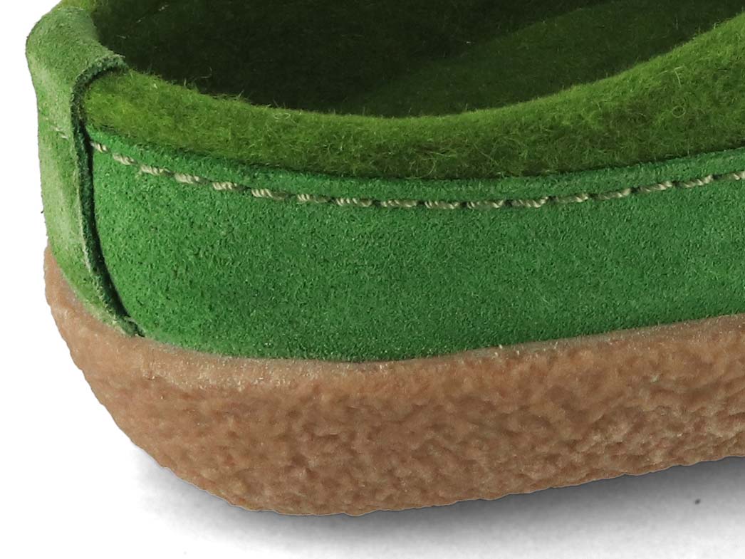 1 HAFLINGER-Men-Women-Felt-Clogs-Blizzard-Skane-green #farbe_Green