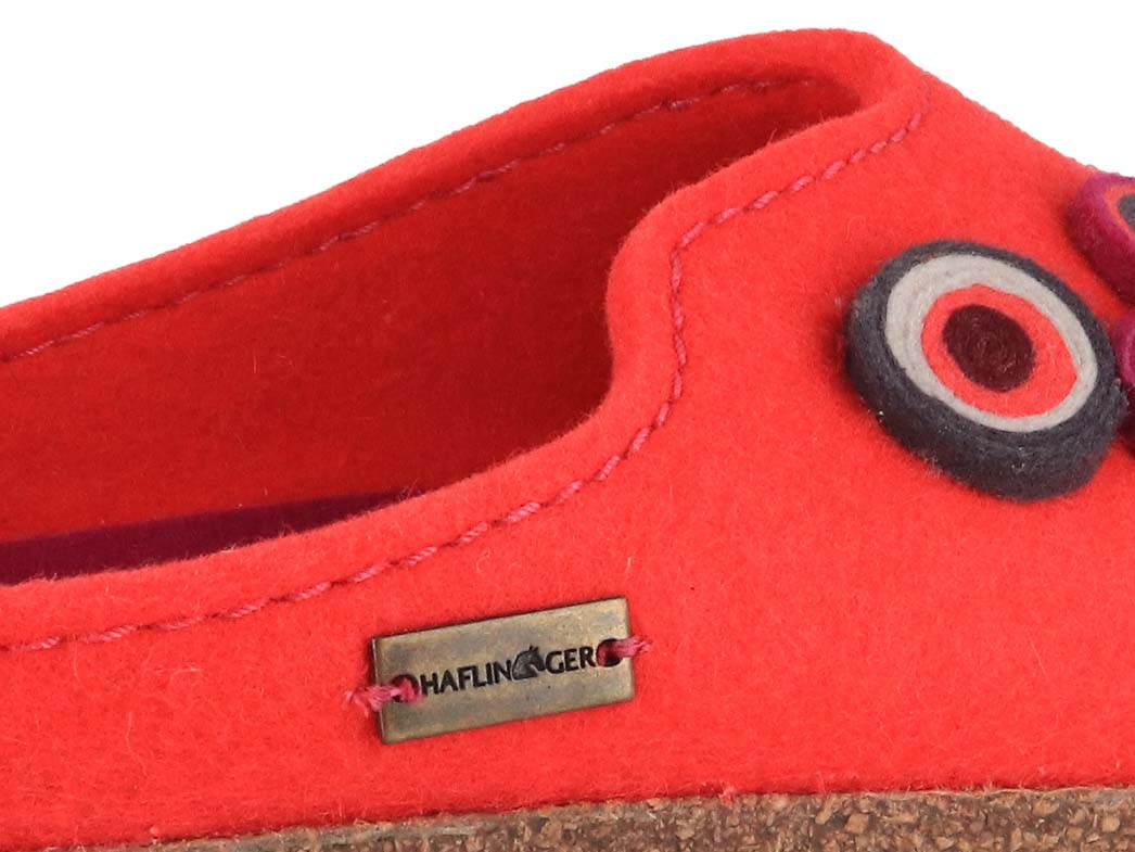 1 HAFLINGER-Women-Felt-Clogs-Grizzly-Kanon-coral #farbe_Rosa