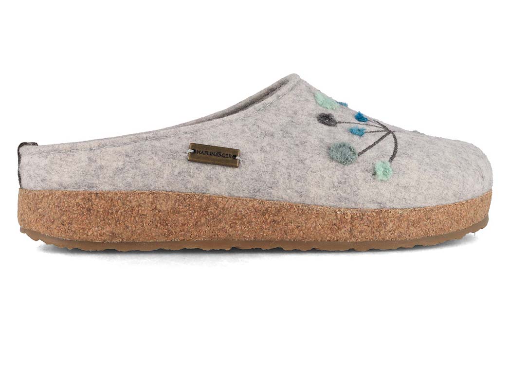 1 HAFLINGER-Women-Felt-Clogs-Grizzly-Amaya-stone-gray #farbe_Gray
