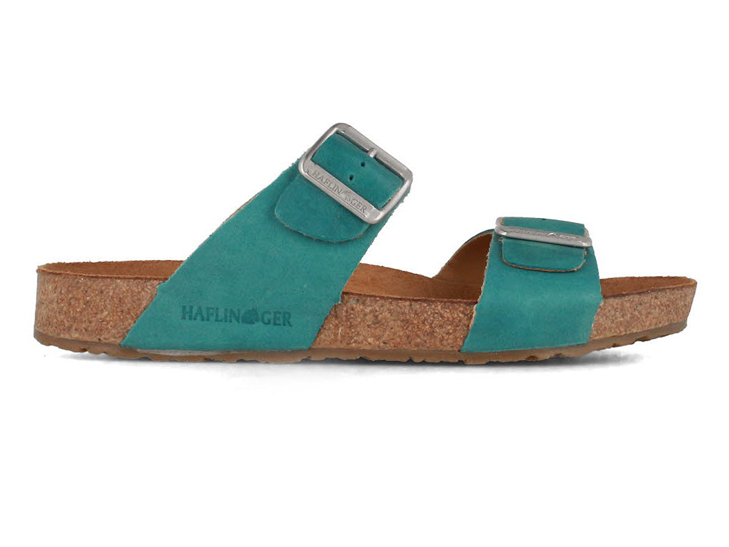 1 HAFLINGER-Women-Sandals-Bio-Andrea-aqua-country #farbe_Teal