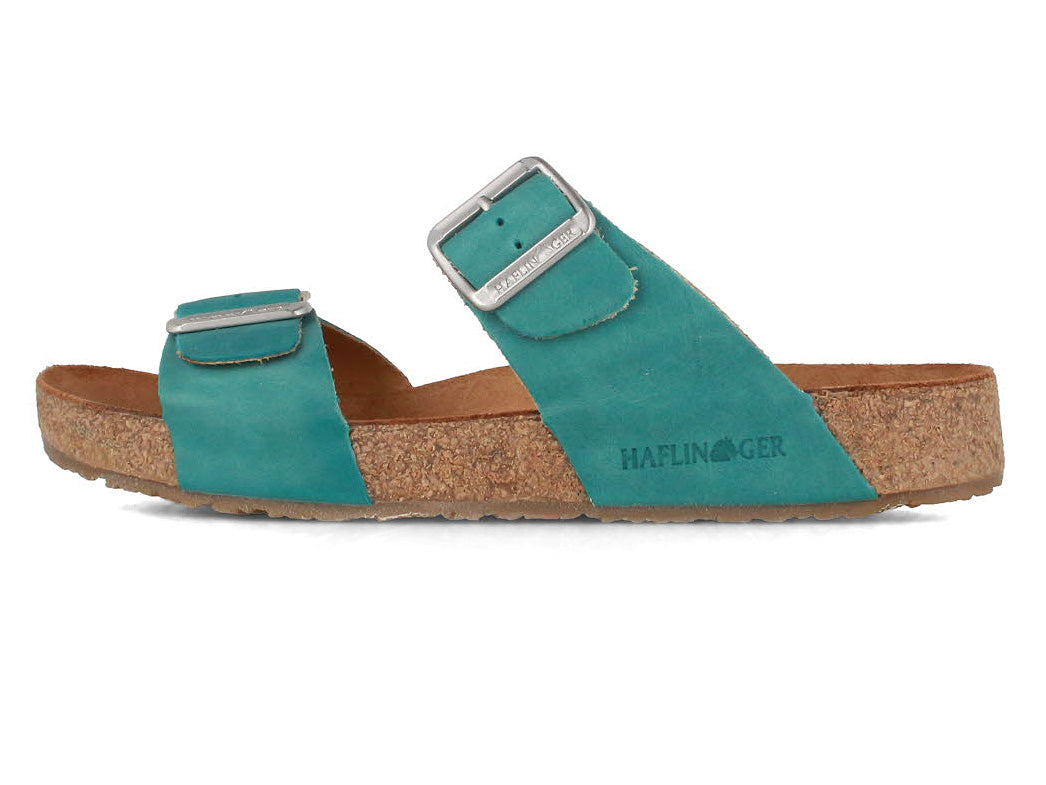 1 HAFLINGER-Women-Sandals-Bio-Andrea-aqua-country #farbe_Teal