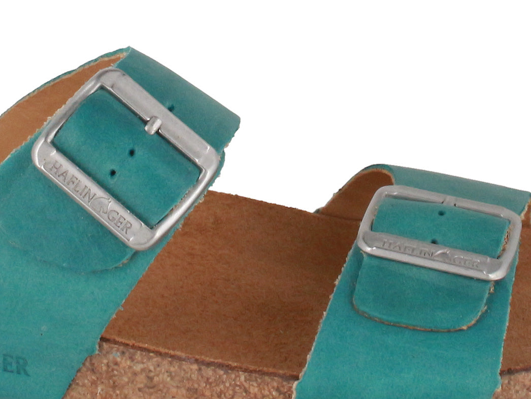 1 HAFLINGER-Women-Sandals-Bio-Andrea-aqua-country #farbe_Teal