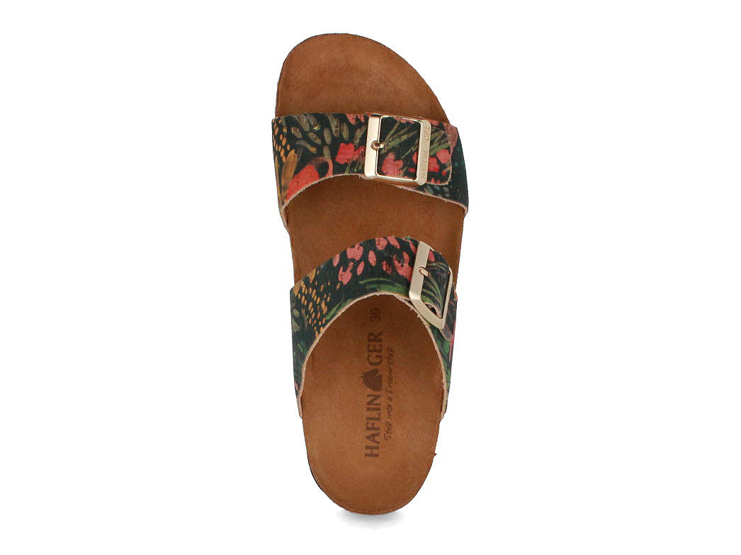 1 HAFLINGER-Women-Sandals-Bio-Andrea-blackmulti-tropic #farbe_Colorful