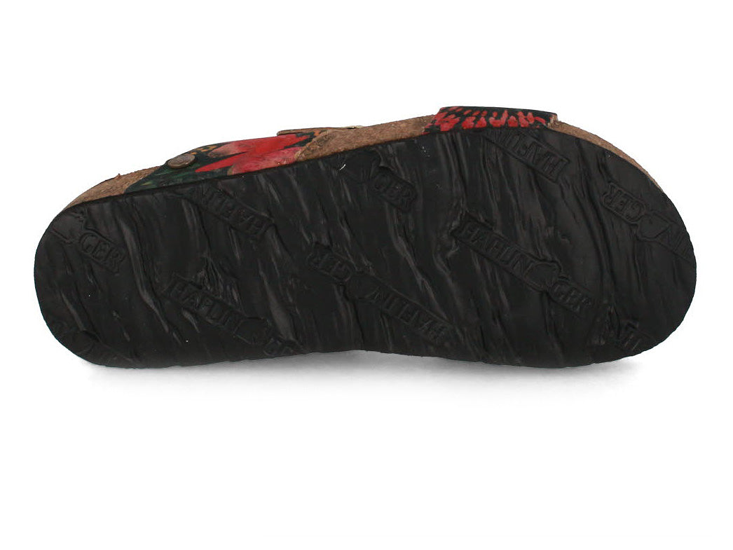 1 HAFLINGER-Women-Sandals-Bio-Andrea-blackmulti-tropic #farbe_Colorful