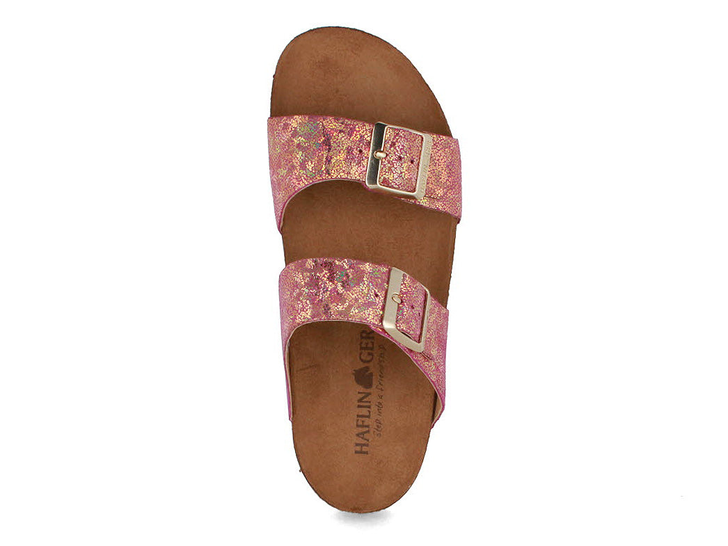 1 HAFLINGER-Women-Sandals-Bio-Andrea-rose-multi #farbe_Pink