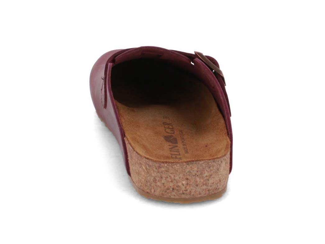 1 HAFLINGER-Men-Women-Leather-Clogs-Porto-bordeaux #farbe_Bordeaux