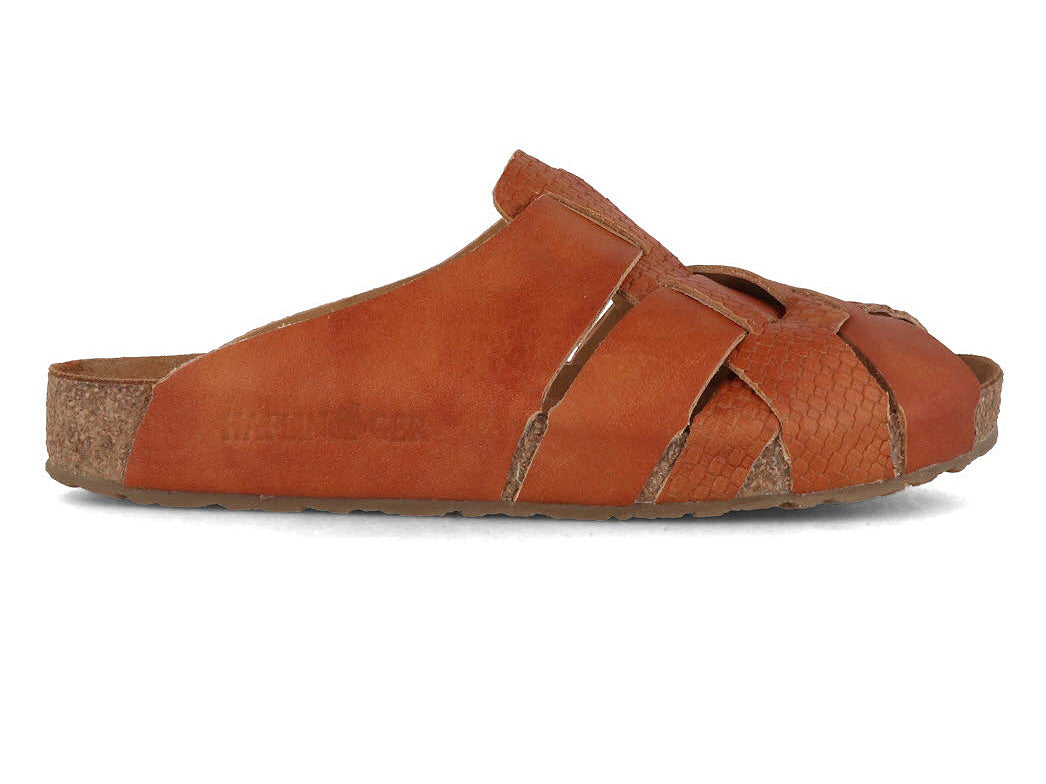 1 HAFLINGER-Women-Leather-Mules-Bio-Dana-brown-verotrenza #farbe_Brown