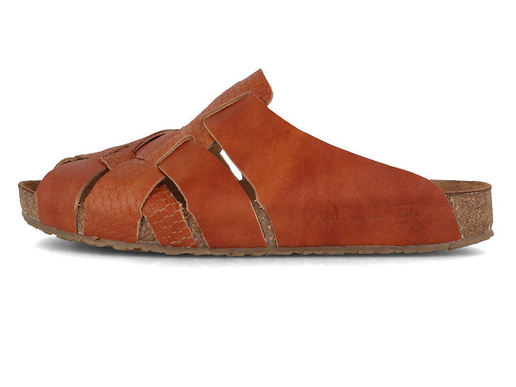 1 HAFLINGER-Women-Leather-Mules-Bio-Dana-brown-verotrenza #farbe_Brown