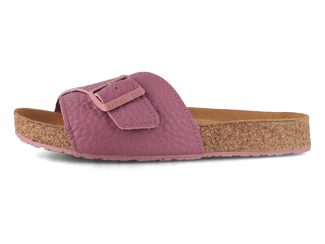 HAFLINGER Bio Jeane Women's Buckle Sandals, Pink