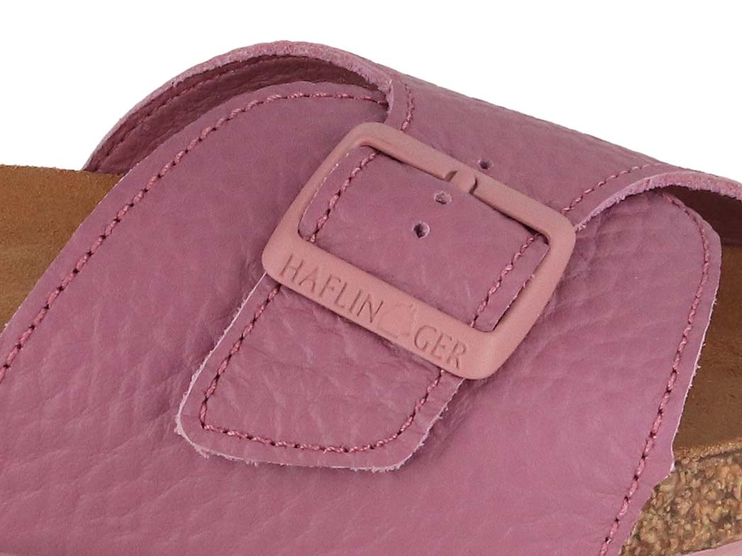 HAFLINGER Bio Jeane Women's Buckle Sandals, Pink