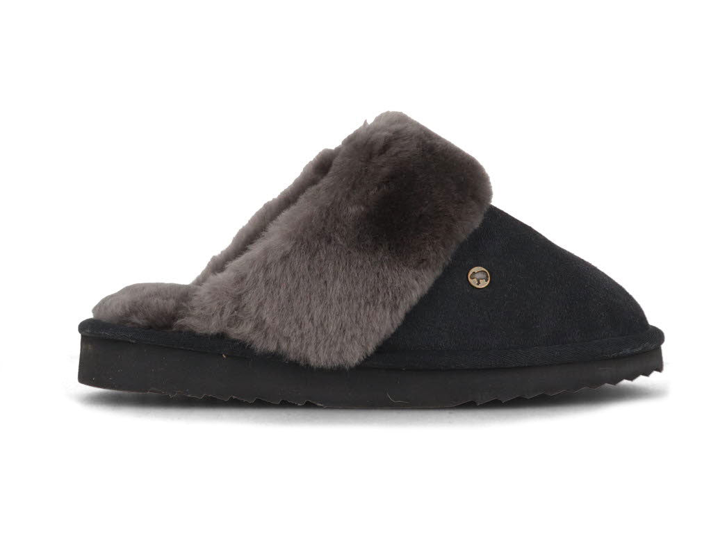 1 WARMBAT-Women-Suede-Slippers-Flurry-charcoal #farbe_Gray