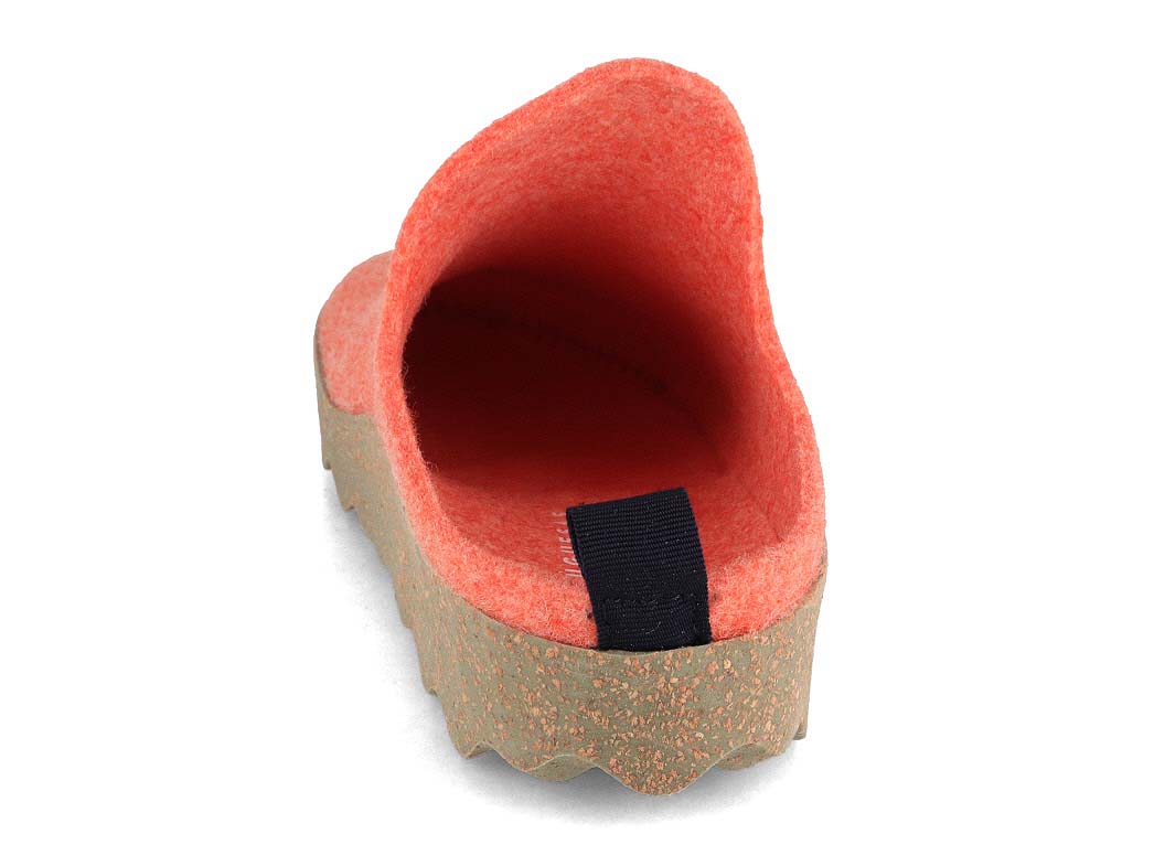 1 ASPORTUGUESAS-Women-Felt-Clogs-Come-orange #farbe_Orange