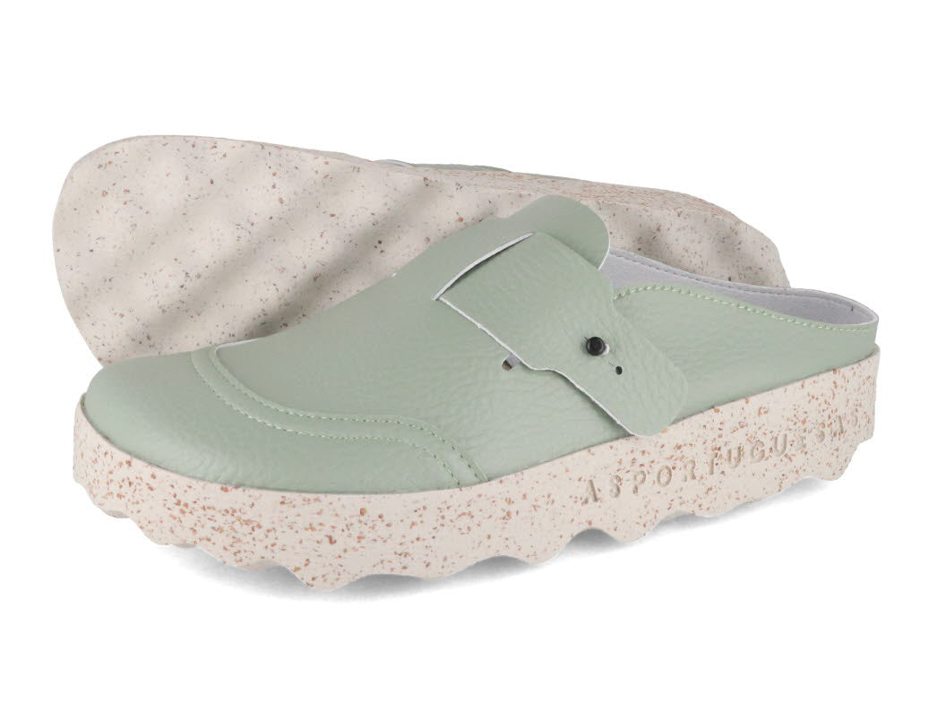 1 ASPORTUGUESAS-Women-Clogs-City-Line-Cole-green #farbe_Green