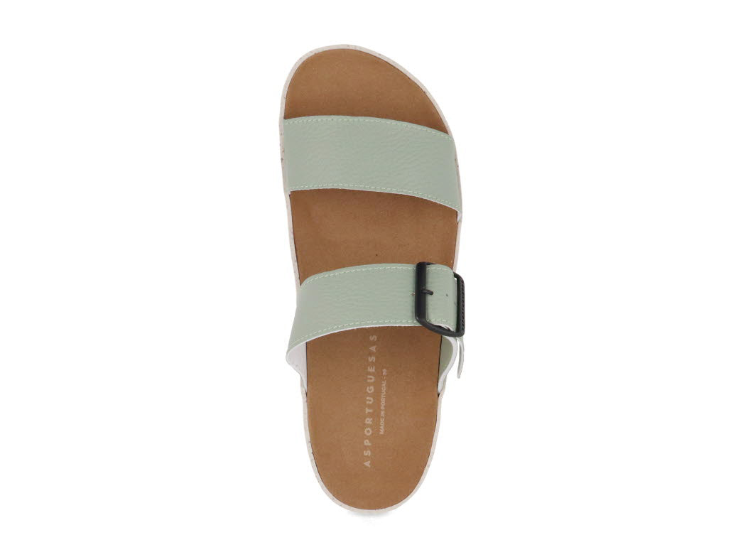 1 ASPORTUGUESAS-Women-Sandals-City-Line-Coly-green #farbe_Green