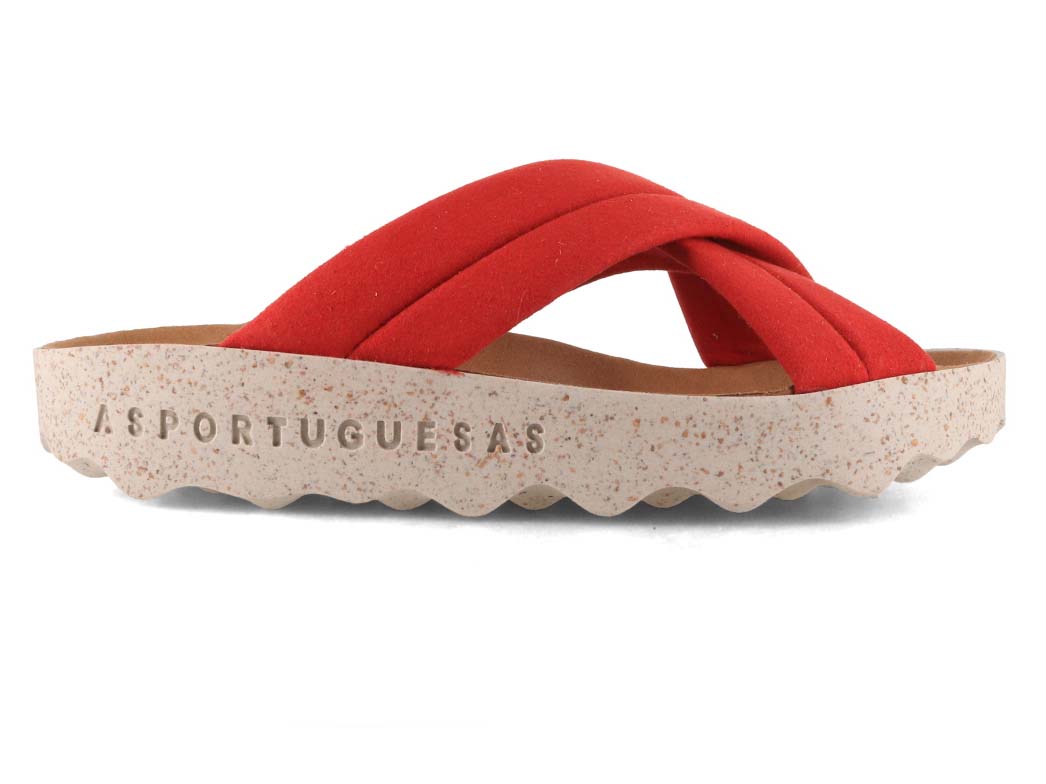 Ruby ASPORTUGUESAS sandal in left side profile