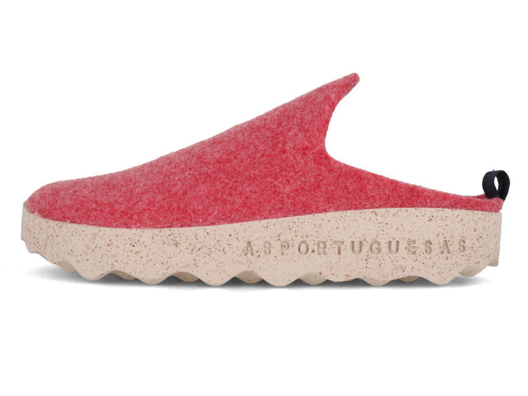 1 ASPORTUGUESAS-Women-Felt-Clogs-Come-red #farbe_Red