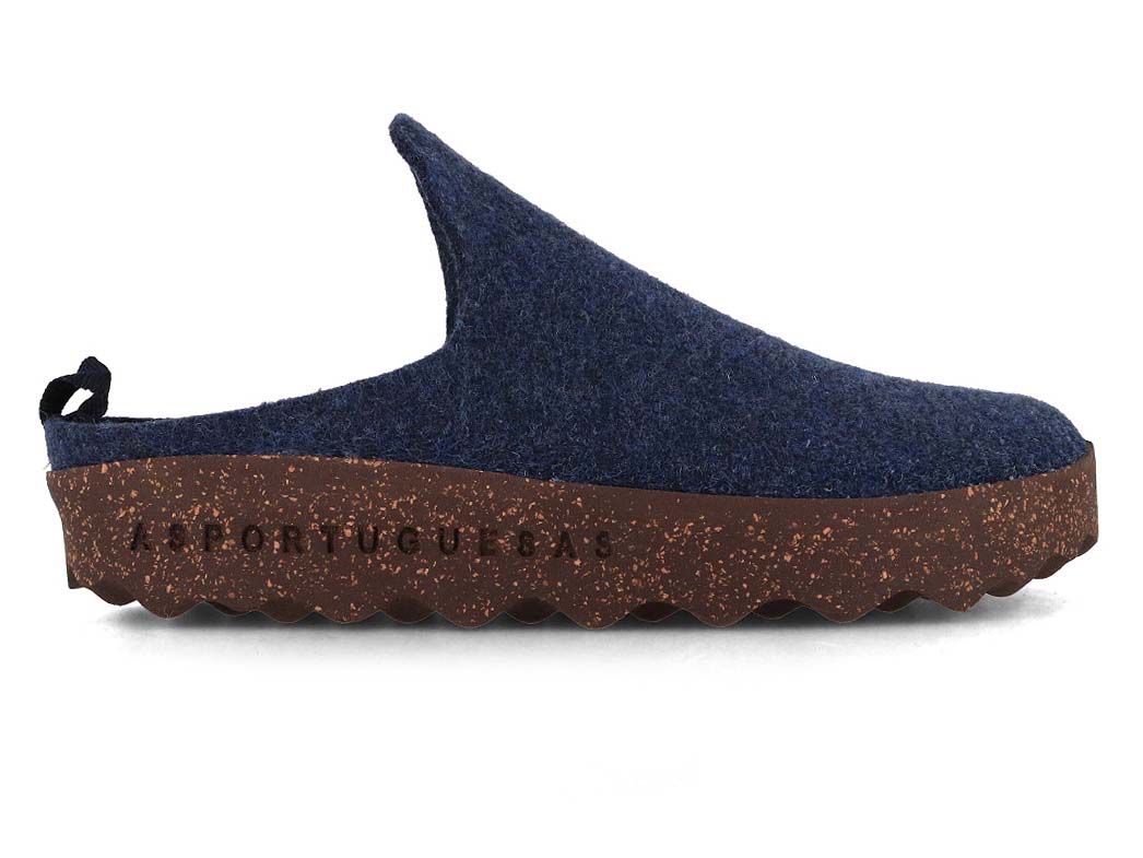 1 ASPORTUGUESAS-Men-Felt-Clogs-Come-blue #farbe_Blue