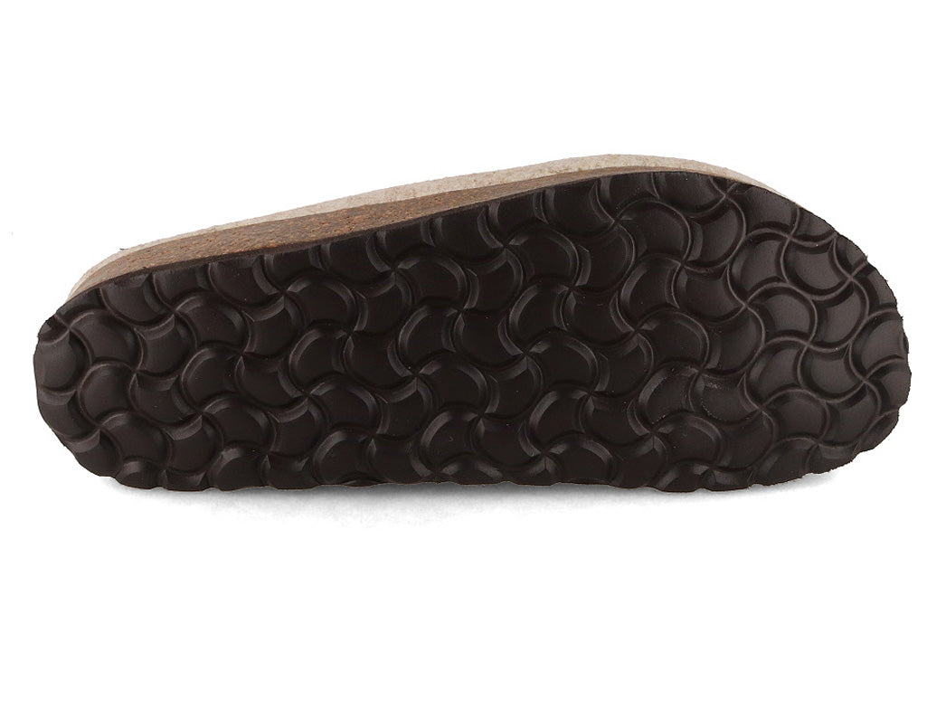 1 Tuffeln-Comfort-Women-Tyrolean-Vegan-Felt-Clogs-beige #farbe_Beige