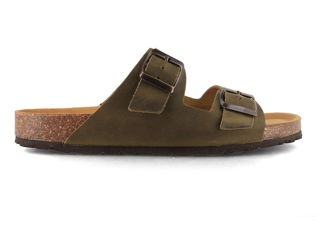 1 Tuffelns-Classic-TwoStrap-SoftCork-Leather-Sandals-Fhr-green #farbe_Green