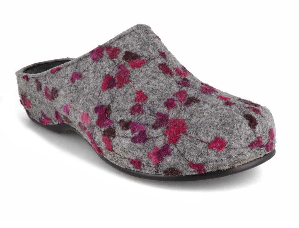 Berkemann-BERKOFLEX-Women-Clogs-Donata-light-gray #farbe_Grey