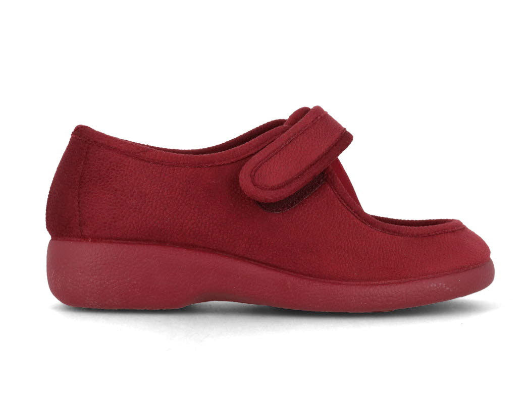 1 Varomed-vital-Womens-Velcro-Slippers-Ricardo-bordeaux #farbe_Red