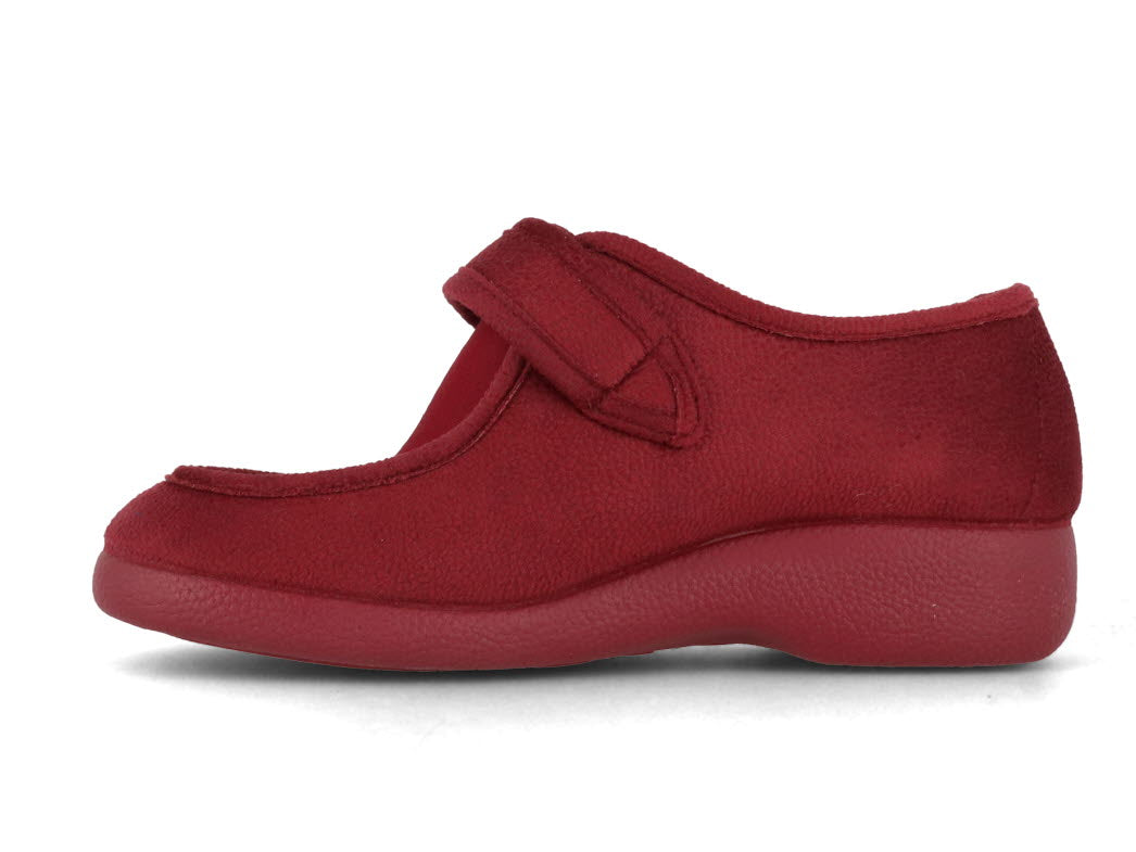 1 Varomed-vital-Womens-Velcro-Slippers-Ricardo-bordeaux #farbe_Red