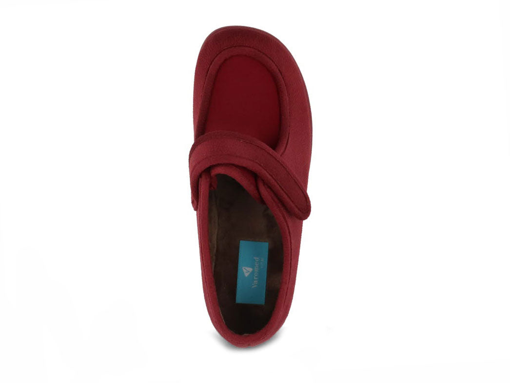 1 Varomed-vital-Womens-Velcro-Slippers-Ricardo-bordeaux #farbe_Red