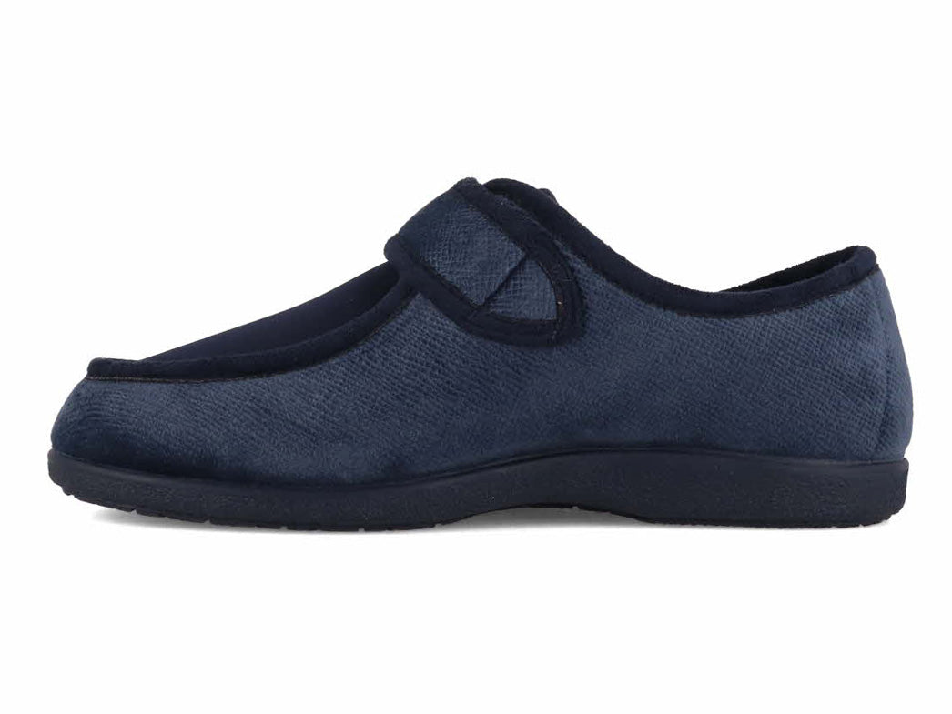 1 Varomed-vital-Men-Women-Strap-Slippers-Ricardo-marine #farbe_Blue