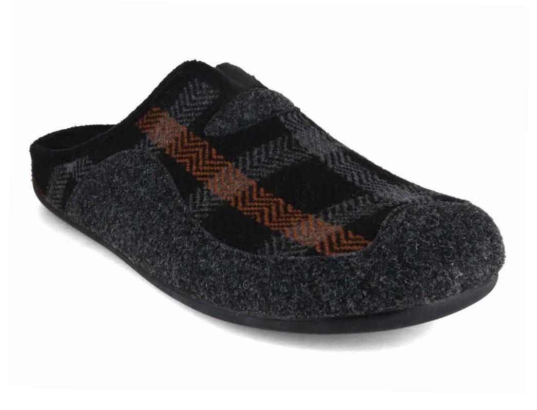 Varomed-vital-Men-Slippers-Christoph-black #farbe_Black