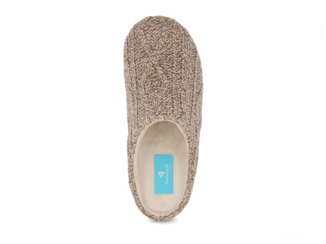 1 Varomed-vital-Women-Knitted-Slippers-Antonie-beige #farbe_Beige