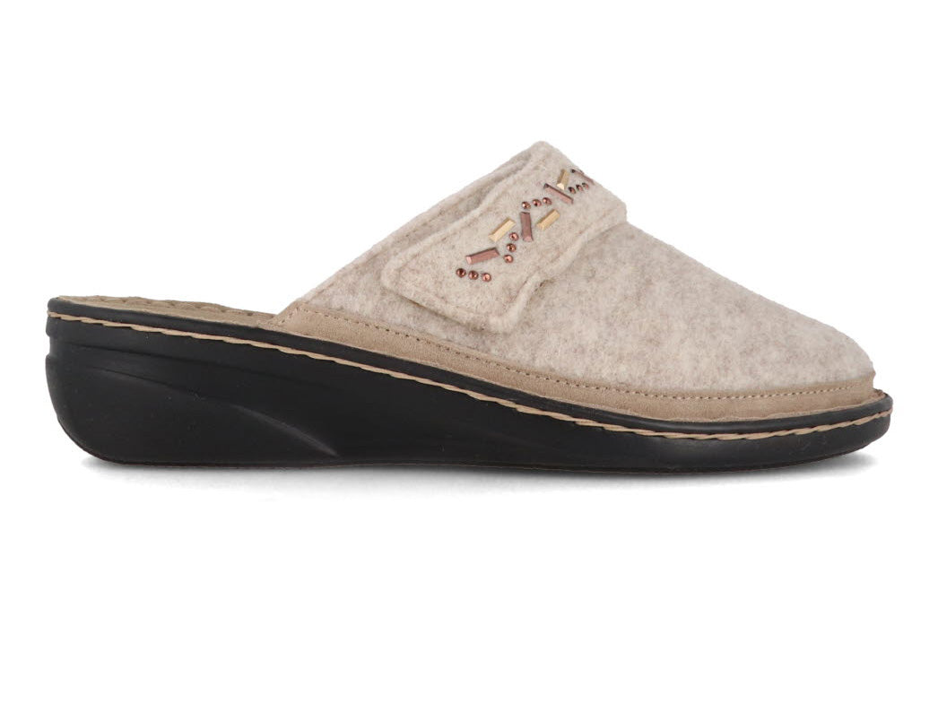 1 Varomed-vital-Women-Slippers-Rieke-beige #farbe_Beige